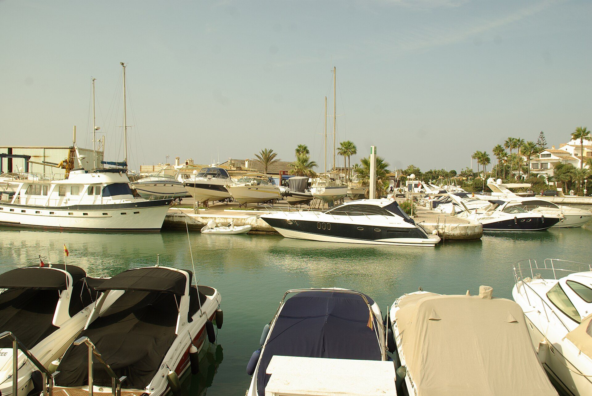 Cabopino marina and dunes