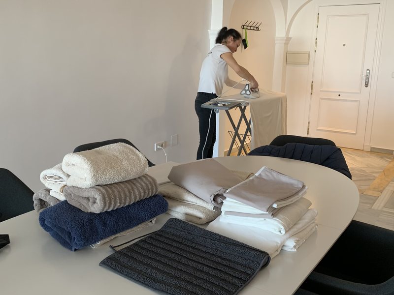 Laundry and ironing service in Marbella